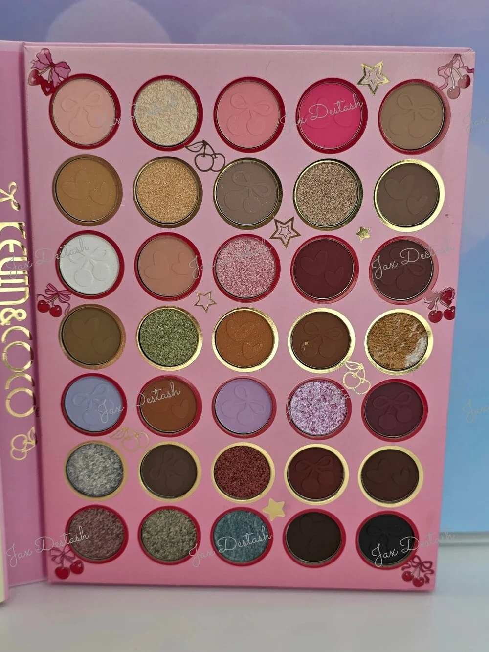 Kevin & Coco Cherry Story 46-Color Eyeshadow Makeup Palette